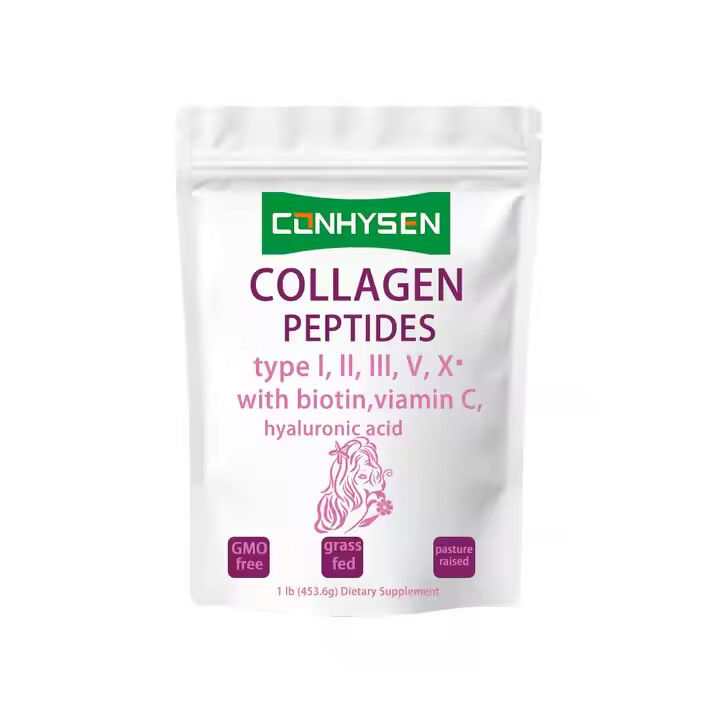Các chất bổ sung OEM Collagen Peptides bột cho da tóc sức khỏe khớp hỗ trợ chống lão hóa