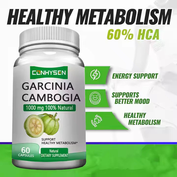 Chặn chất béo Giảm cân Garcinia Cambogia viên nang để sản xuất trao đổi chất cân bằng tâm trạng