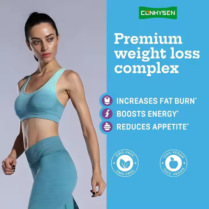 Các viên nang đốt cháy chất béo với vitamin B12 L-Carnitine L-Tartrate làm giảm sự thèm ăn