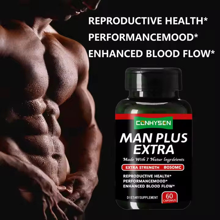 Nhãn hiệu riêng Man Plus Extra Capsules hỗ trợ sức khỏe sinh sản
