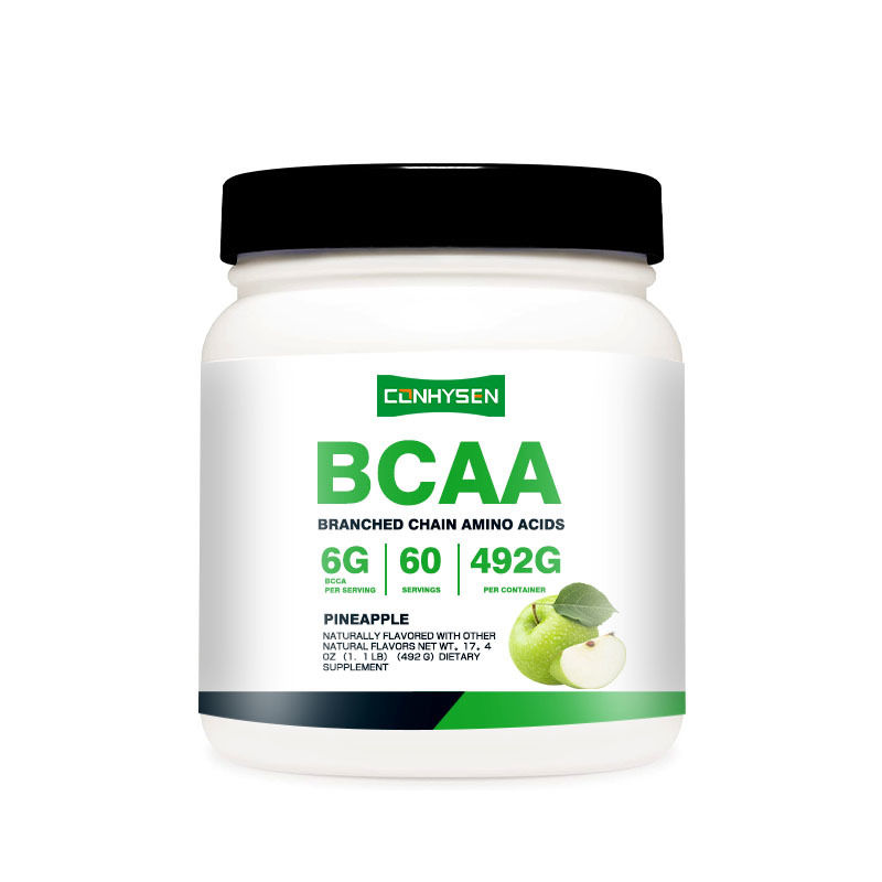 BCAA bột cho chăm sóc sức khỏe Thức ăn thể thao hỗ trợ tăng trưởng cơ bắp Nước uống năng lượng