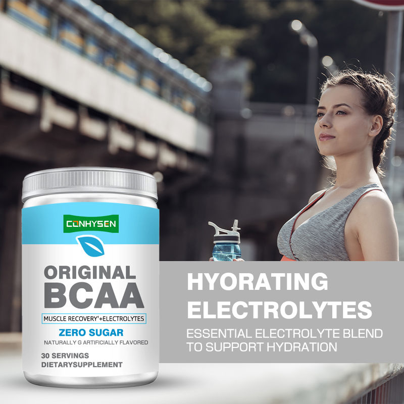 BCAA bột hương vị kẹo cho phục hồi cơ bắp sau tập luyện Vitamin B6 bột uống