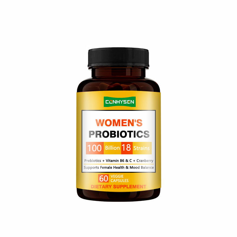 OEM / ODM Phụ nữ Probiotics viên nang tối ưu hóa cắt âm đạo Flora Non GMO Premium 5-In-I nữ