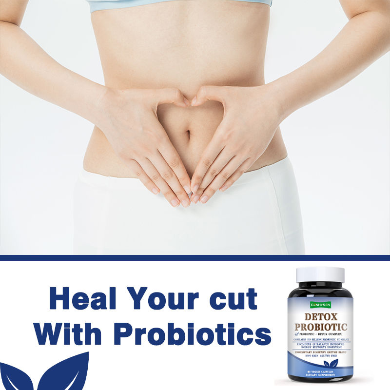 Các viên Probiotic Detox Custom cao cấp cải thiện mức năng lượng được xây dựng cho phụ nữ và nam giới