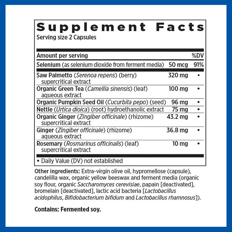 Viên nang Saw Palmetto tùy chỉnh cho tuyến tiền liệt - Thực phẩm bổ sung tăng cường sức khỏe tuyến tiền liệt, được bào chế dành cho nam giới