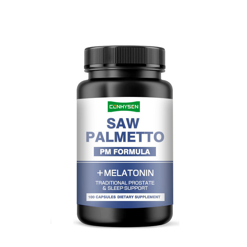 OEM / ODM Saw Palmetto Vegan Supplement Saw Palmetto Capsules để giảm đi tiểu thường xuyên