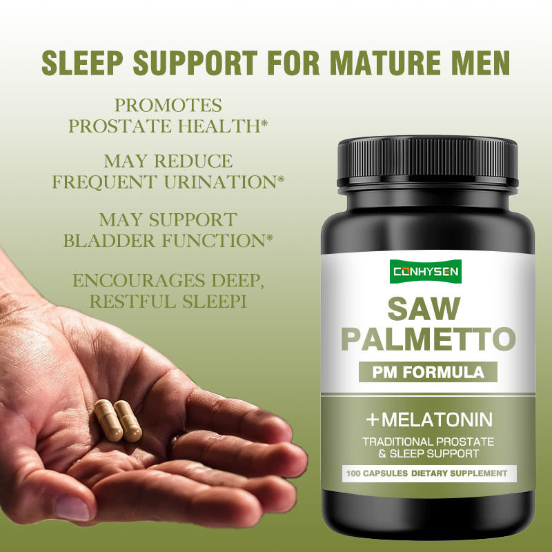 Cao cấp tùy chỉnh Saw Palmetto viên nang hỗ trợ chức năng bàng quang