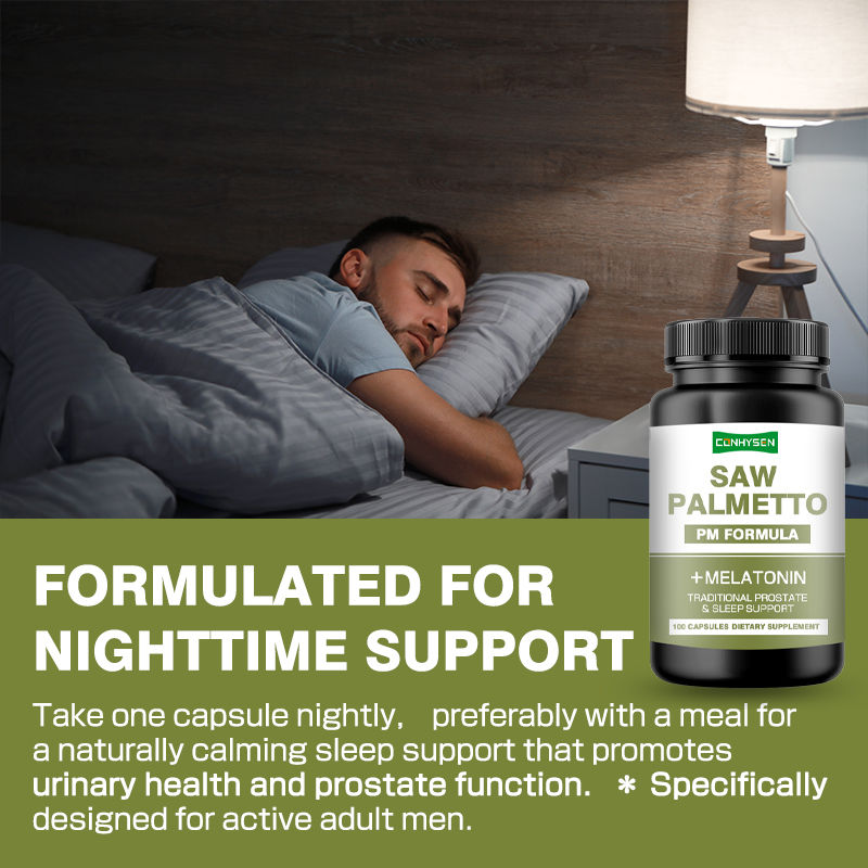 Cao cấp tùy chỉnh Saw Palmetto viên nang hỗ trợ chức năng bàng quang