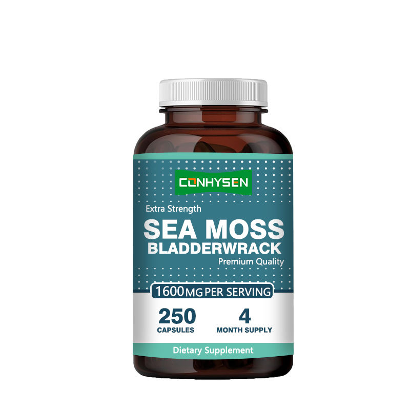 Viên nang Tảo Irish Moss Hữu Cơ Tăng Cường Sức Khỏe Đường Ruột Sản phẩm Chăm sóc Sức khỏe