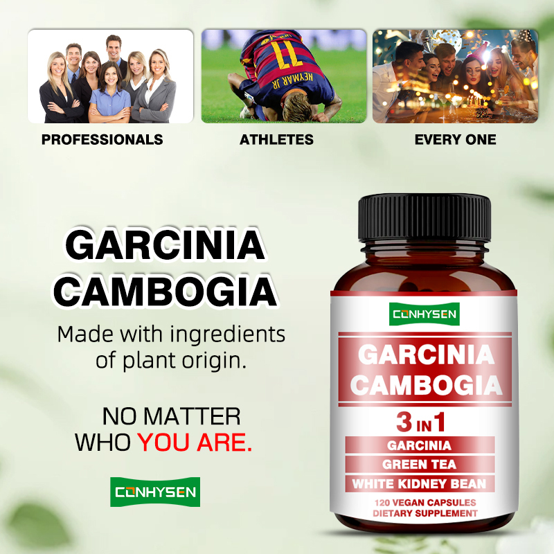 Viên nang Garcinia Cambogia trực tiếp từ nhà máy với Đậu thận trắng hỗ trợ tăng cường sức mạnh và giảm cân