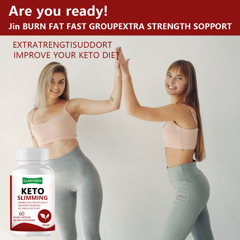 Keto Capsules for Weight Control Bhb Ketones chất đốt béo cho phụ nữ Thuốc giảm cân