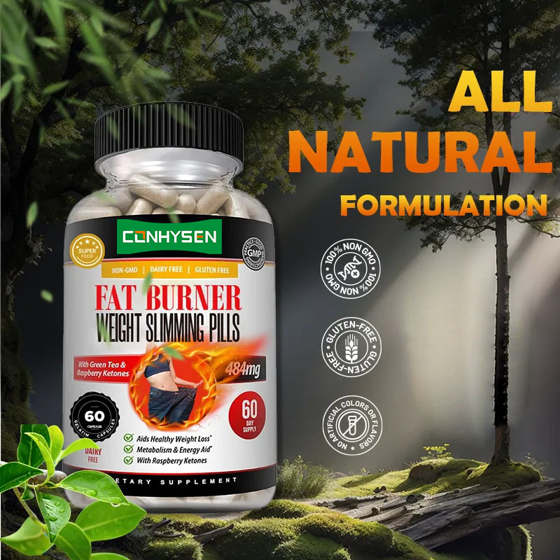 Viên nang đốt mỡ tự nhiên cao cấp với trà xanh và ketone quả mâm xôi hỗ trợ kiểm soát cân nặng