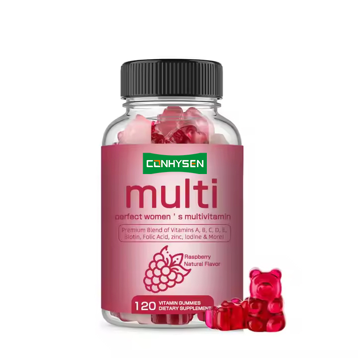 Kẹo dẻo đa vitamin Vitamin B Biotin cho phụ nữ để tăng cường miễn dịch, Bổ sung sức khỏe cho kẹo dẻo Vitamin C