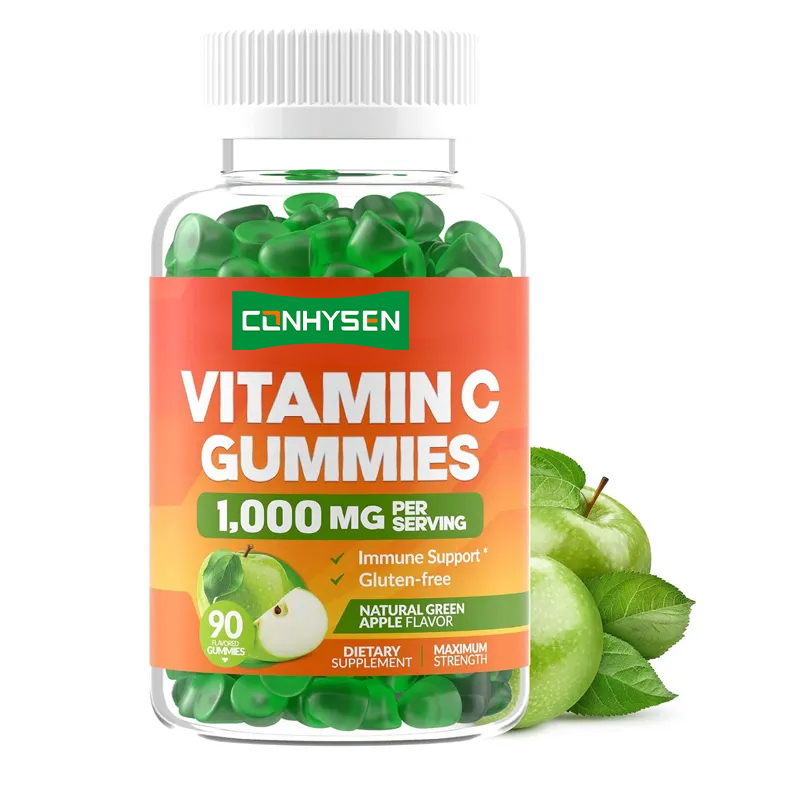 OEM Da trắng Người lớn Vitamin C bổ sung cho trẻ em 1000mg Vitamin C kẹo cao su