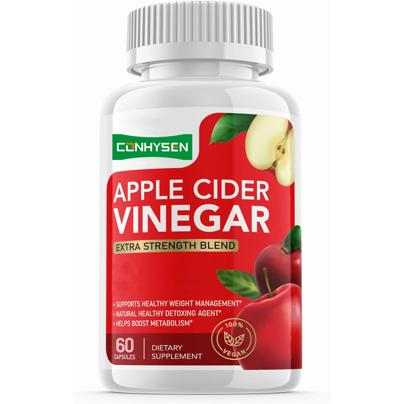 Biochealth OEM Nhãn hiệu riêng Cápsula giấm táo với mẹ Organic ACV viên thuốc giảm cân Detox làm sạch bổ sung