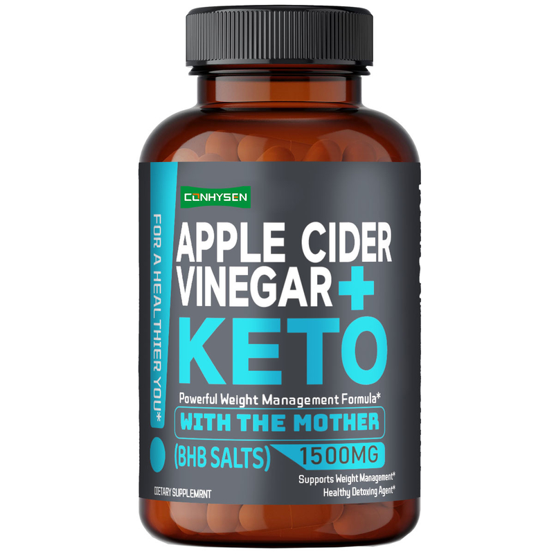 OEM ODM Keto Boost Apple Cider Vinegar BHB Muối viên nang để đốt cháy chất béo & hỗ trợ Ketosis-Họa sĩ Keto hoàn hảo của bạn