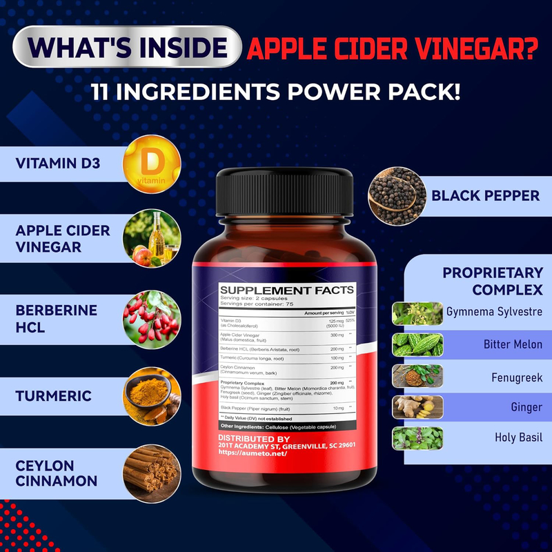 Thấm táo Berberine phức tạp tiên tiến với nghệ Ceylon quế hỗ trợ quản lý cân nặng