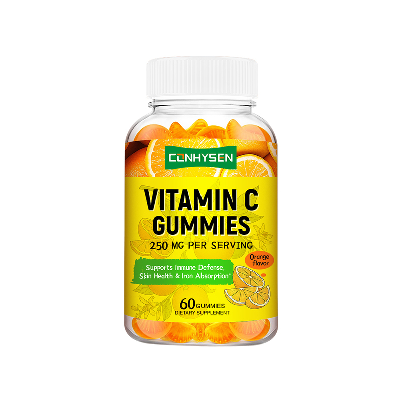 Nhà cung cấp Kẹo dẻo Vitamin C mang thương hiệu riêng 60 viên hỗ trợ chống viêm