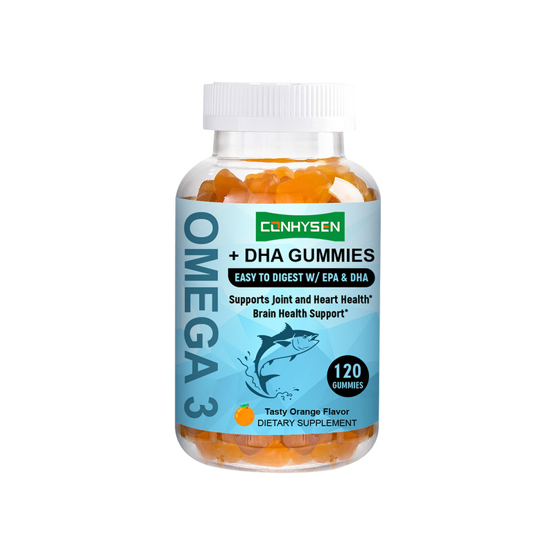 Nhà máy cung cấp Kẹo dẻo Omega 3 vị Cam giúp tăng cường sức khỏe não bộ và mắt