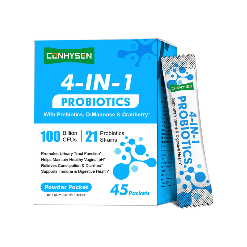 Bột Probiotics 4 trong 1 Nhà máy D-Mannose Thương hiệu riêng Duy trì Cân bằng Độ pH