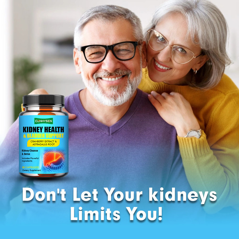 Nhập khẩu tùy chỉnh thận làm sạch Detox hỗ trợ Bladder sức khỏe chức năng đường tiết niệu Sự cân bằng chất lỏng