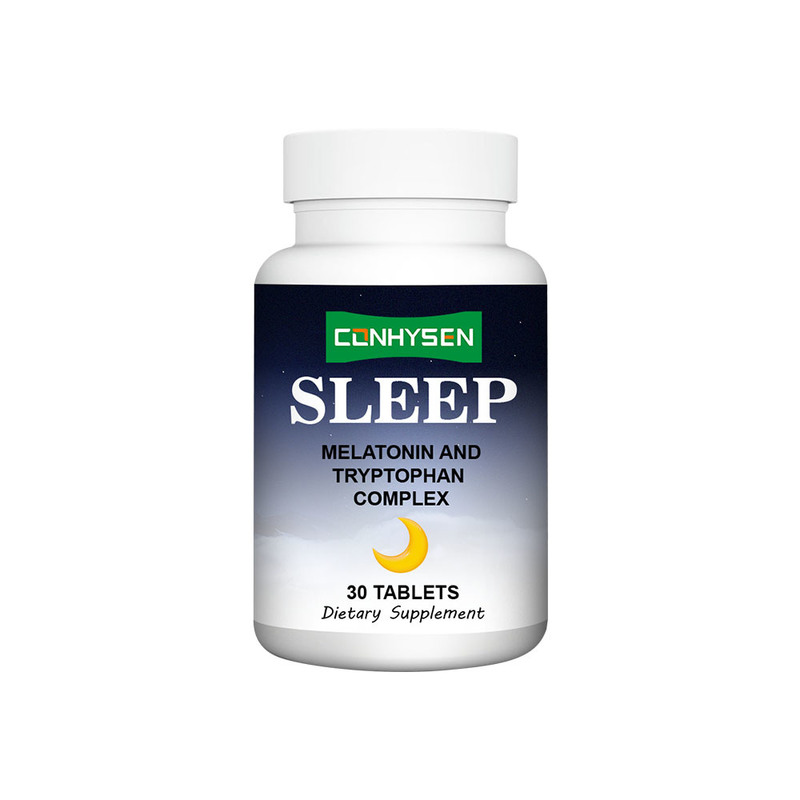 Melatonin Tablets Melatonin Tryptophan Complex Sleep Aid Tablets with GABA L Theanine Restful Sleep