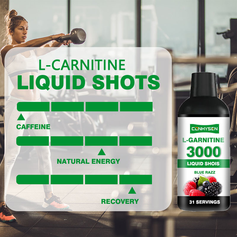 Nhập khẩu L-Carnitine Liquid Shots thúc đẩy chuyển hóa chất béo và sản xuất năng lượng