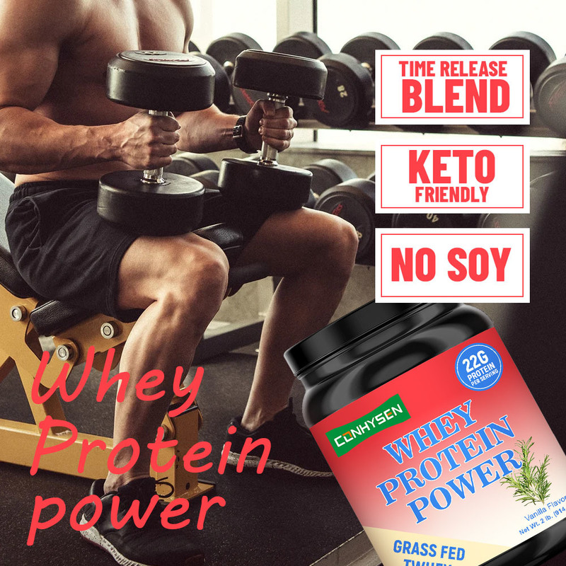 Whey Protein Power Grass Feed Tri Blend Protein Hỗ trợ tăng trưởng cơ bắp