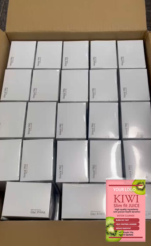 Kiwi Slim Fit Juice Powder Burn fat quickly Helps reduce hunger High quality wholesale