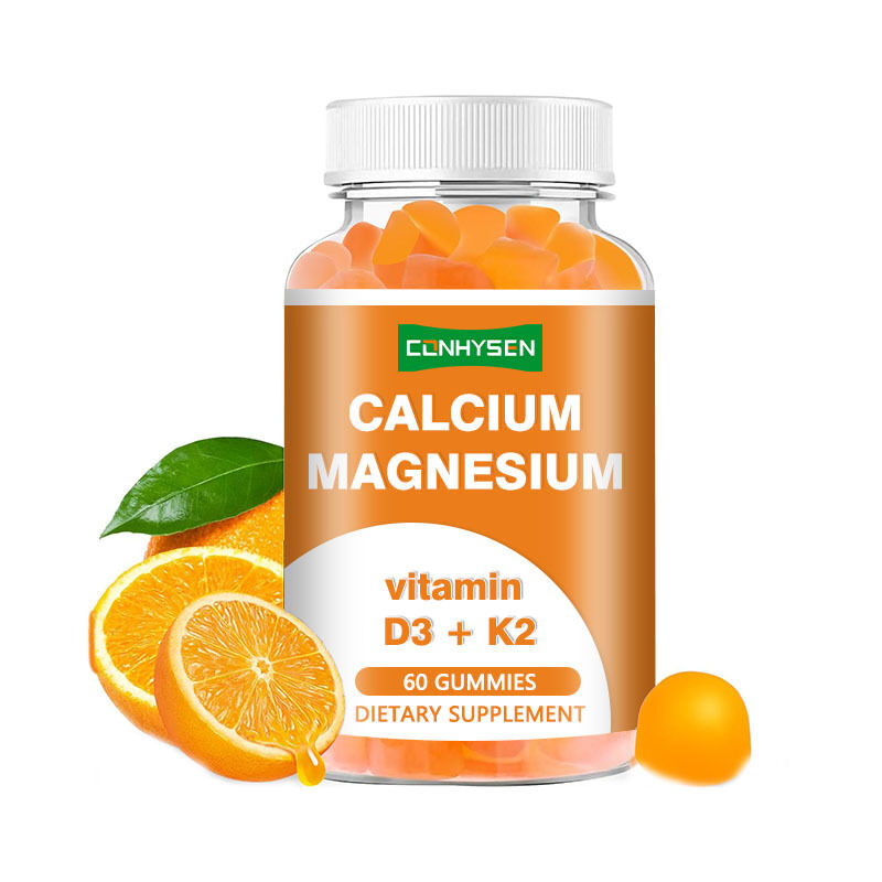 OEM Organic Fruity Flavored Chewable Gummies Không đường Thảo ăn Thạch can Sắt kẽm Selenium Vitamin D3 K2 cho Người lớn Đàn ông Phụ nữ