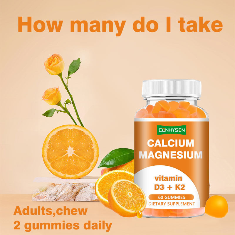 OEM Organic Fruity Flavored Chewable Gummies Không đường Thảo ăn Thạch can Sắt kẽm Selenium Vitamin D3 K2 cho Người lớn Đàn ông Phụ nữ
