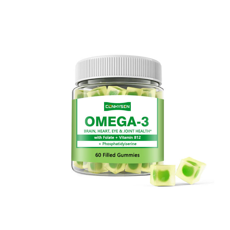 Kẹo dẻo Omega 3-6-9 bán chạy nhất cho trẻ em và người lớn, Bổ sung vitamin cho não và tim, Bổ sung DHA cho thanh thiếu niên