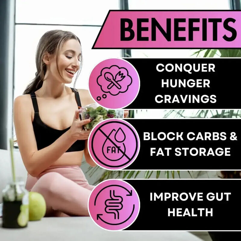 Viên nang đốt mỡ tự nhiên cho người lớn, hỗ trợ giảm cân, giảm cảm giác thèm ăn và bổ sung chất xơ ăn kiêng