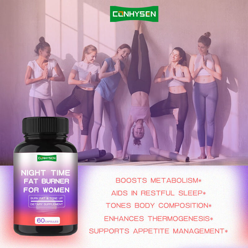Lượng chất béo giảm cân có hiệu quả bổ sung giảm cân viên nang Đêm đốt chất béo cho phụ nữ viên nang bổ sung