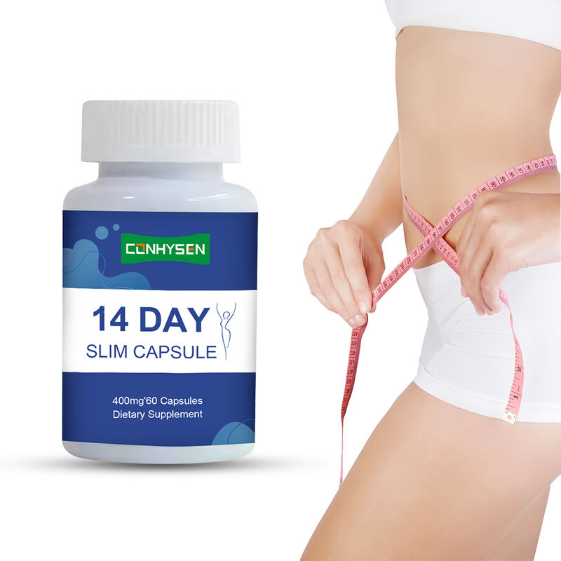 Nhãn riêng 14 ngày Slim Capsule hỗ trợ sức khỏe tiêu hóa và giảm cân bổ sung chế độ ăn uống Detox Capsules
