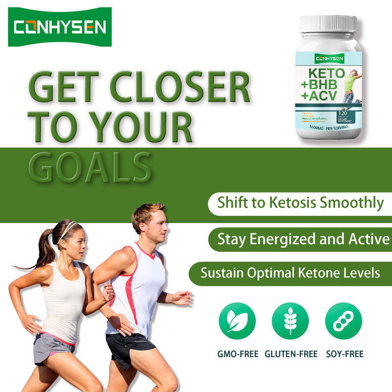 Viên uống bổ sung chất xơ Keto ACV BHB nhãn riêng, Viên uống Keto Bhb, Thực phẩm chức năng giảm cân, Viên uống ăn kiêng