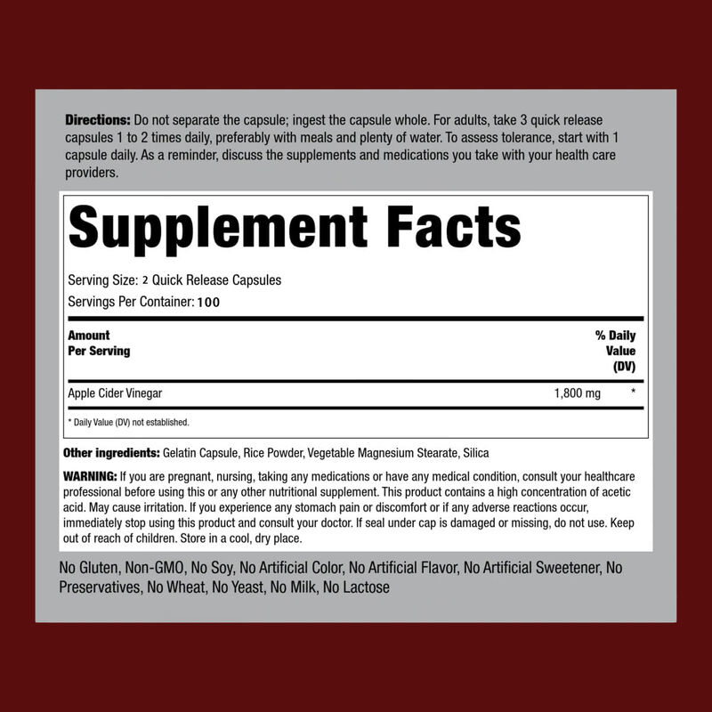 Viên uống giấm táo hỗ trợ tiêu hóa & thải độc, quản lý cân nặng cho nam nữ