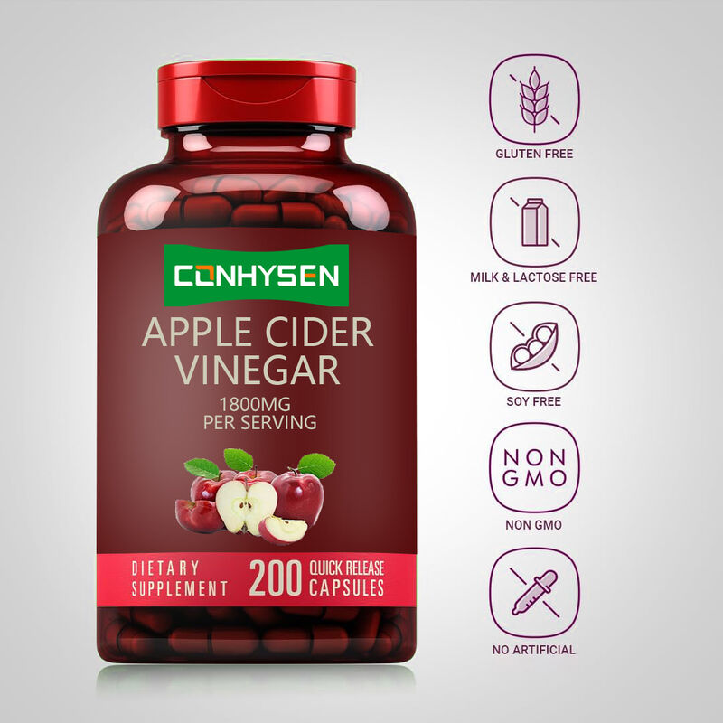 Viên uống giấm táo hỗ trợ tiêu hóa & thải độc, quản lý cân nặng cho nam nữ