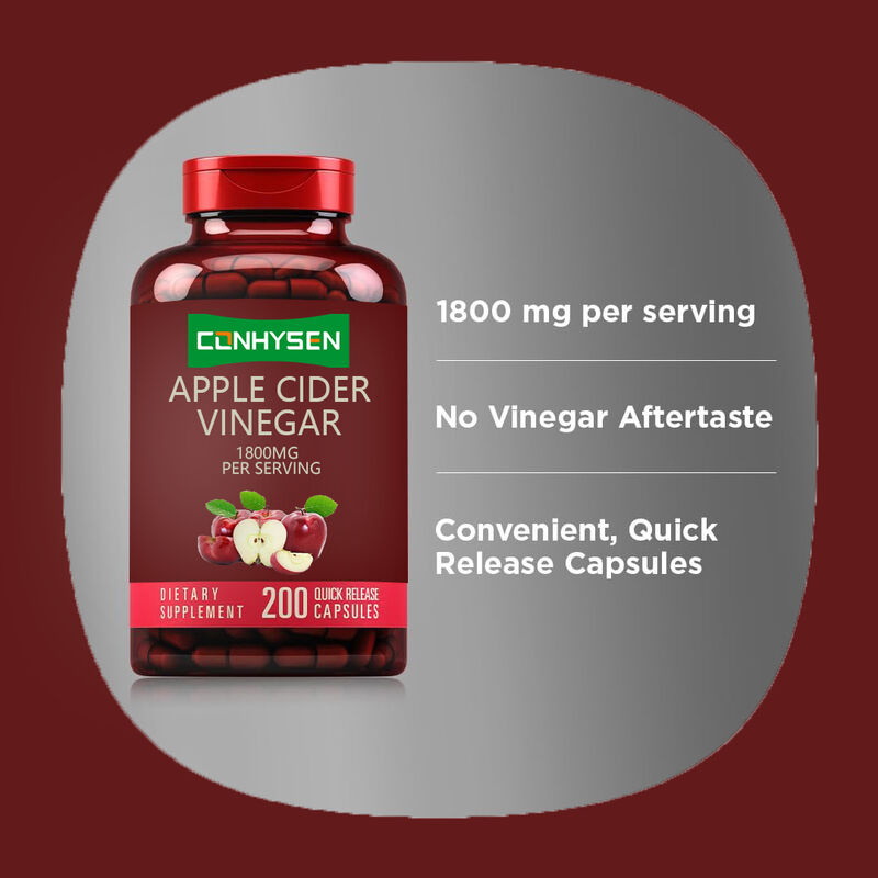 Viên uống giấm táo hỗ trợ tiêu hóa & thải độc, quản lý cân nặng cho nam nữ