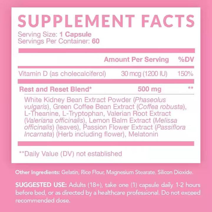 OEM / ODM Nhãn hiệu riêng Đêm Thời gian đốt cháy chất béo Chất chiết xuất đậu thận trắng Tăng cường trao đổi chất Phụ nữ hỗ trợ cơ bắp phục hồi viên nang