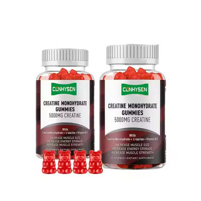 Nhãn riêng Creatine Monohydrate Gummy Anti Melt Workout Supplement Quản lý cân nặng