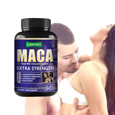 OEM Maca Male Enhancement Capsules hỗ trợ năng lượng nam giới Power Pills Tongkat Ali Capsules