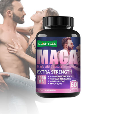 OEM Black Maca Capsules Strong Energy Enlargement Pills Supplement dinh dưỡng từ thảo mộc