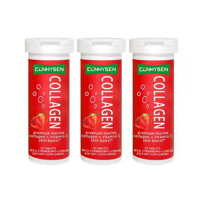 Loại bổ sung làm đẹp Collagen Effervescent Tablet với Vitamin C Để làm trắng da