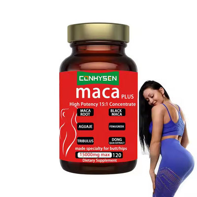 Maca Herbal Phụ nữ tăng cường viên nang tăng cường hông để hấp dẫn tình dục tăng cường sức khỏe