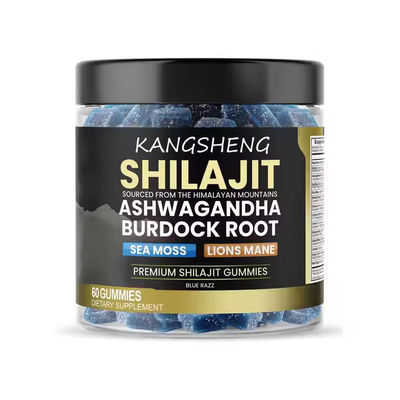 Hạt kẹo cao su Himalayan Shilajit hỗ trợ miễn dịch với bổ sung thảo dược Ashwagandha