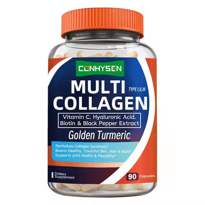 OEM bổ sung collagen đa viên nang với vitamin biotin thúc đẩy độ đàn hồi da