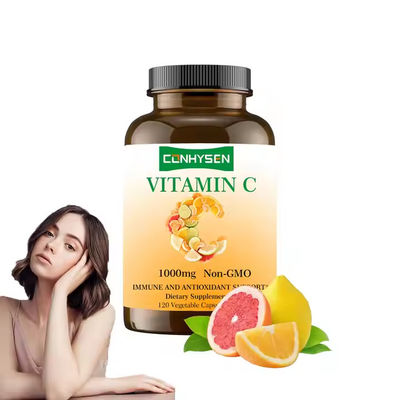 Vitamin C hữu cơ viên nang bổ sung chất chống oxy hóa hỗ trợ hệ thống miễn dịch OEM
