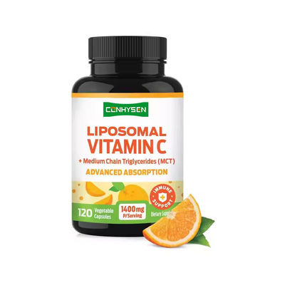 Liposomal Vitamin C Capsules Tăng khả năng miễn dịch Dễ dàng nuốt 1400mg Nhà sản xuất