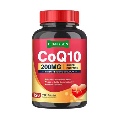 CoQ10 Capsules Super Potency Shilajit bổ sung chế độ ăn uống cải thiện chức năng nhận thức